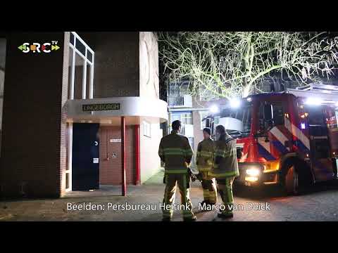 Brand onder trappenhuis bij Zorgcentrum Lingewaard in Tiel