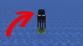 Minecraft where will enderman teleport? #shorts