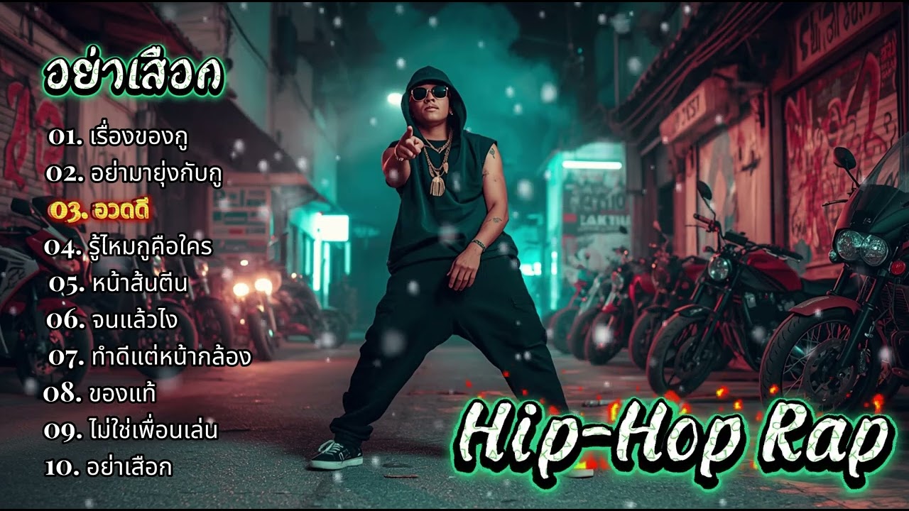 รวมเพลงแร็พมันๆ |โดนใจวัยรุ่นชอบ | Hip Hop Rap | Emotional Thai Rap | 2025 เรื่องของกู | อย่าเสือก |