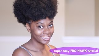 Super Easy Frohawk Tutorial