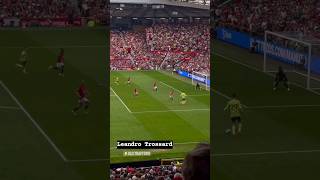 Trossard Goal Vs Manchester United  #arsenal #trossard