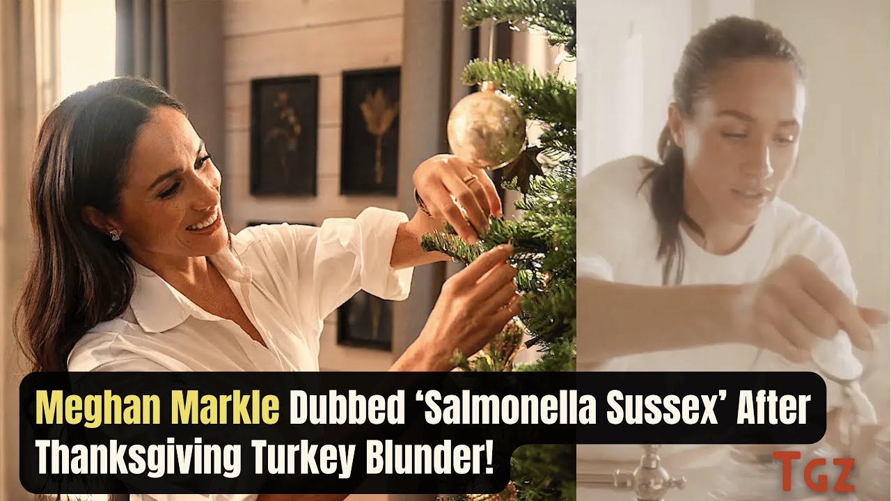 Turkey Horror: Meghan Markle’s Thanksgiving Clip Sparks Food Safety Outrage