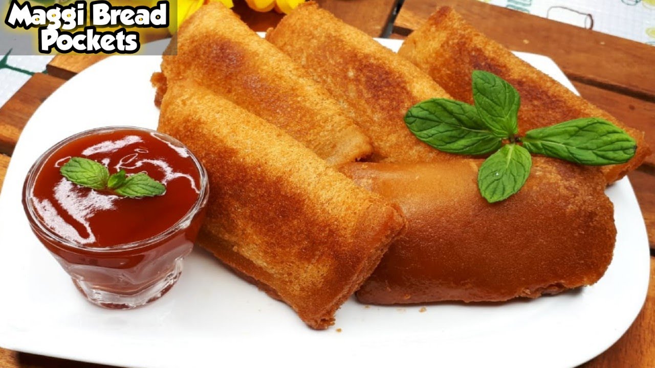 5 Minutes Evening Snacks Recipe|Crispy&Tasty Bread Snacks| Maggi Puff Recipe| Maggi Recipe