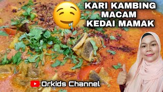 KARI KAMBING PEKAT DAN SEDAP
