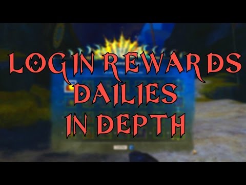 Gw2: Playing with the New Login Rewards/Dailies