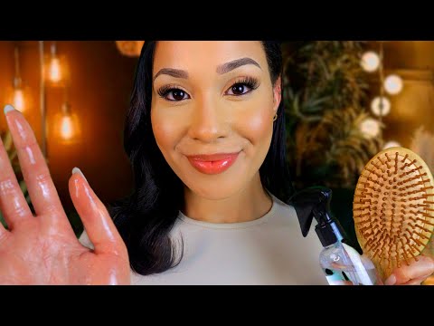 ASMR Most Relaxing Haircut & Scalp Massage ✨ Personal Attention For Sleep with Layered Sounds