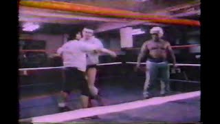 Canadian news segment on upcoming wrestler Joe War Eagle - 1987