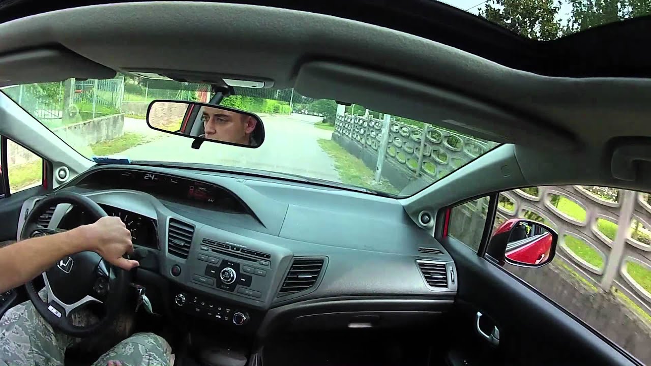 2012 civic Si exhaust - YouTube