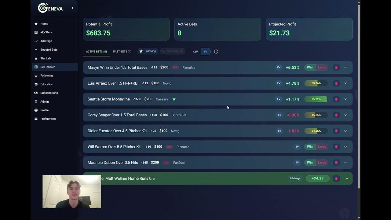 Introducing: Bet Tracker