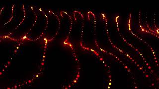 Red Threads // Pulsing Dot Arrays in Dark Space 🔴🕸️ (5 Min Ambient CG)