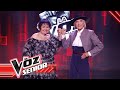 María Nelfi y Pedro Alfonso cantan en las Súper batallas |La Voz Senior Colombia 2021