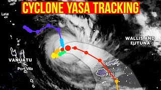 Cyclone Yasa Tracking Live Fiji To Face Intense Weather Activities On 16 To 17 Dec