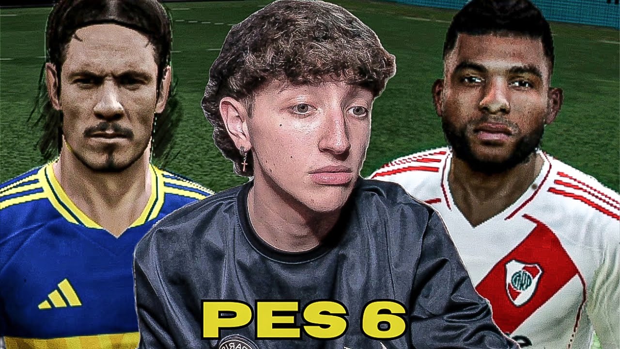 RIVER VS BOCA EN EL PES 6