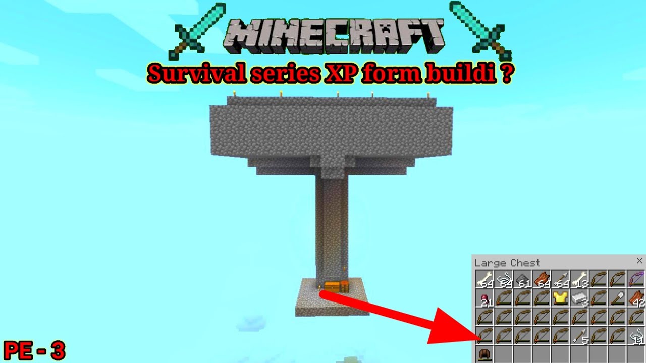 Survival Series PE Ep 3: Crafting an OP XP Farm in Minecraft! Minecraft ...