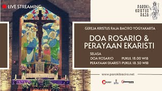 Rosario & Misa Online Harian | Selasa, 26 Maret 2024 | Gereja Kristus Raja Baciro