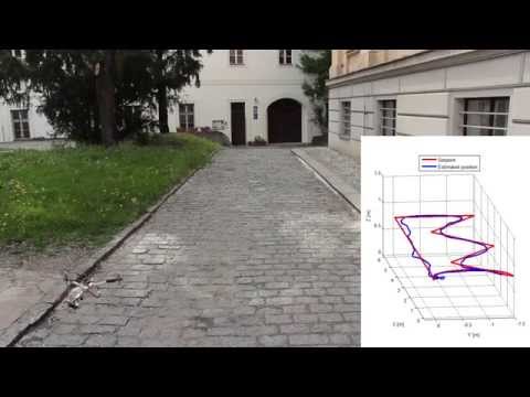 UAV tracking trajectory using model predictive controller