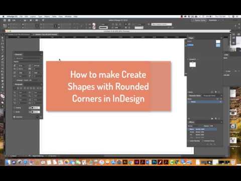 How To Add Rounded Corners Your Shapes In Indesign You How To Add Rounded Corners Your Shapes In Indesign