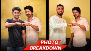 Thalapathy Vijay fan Boy moment Editing Mobile / PHOTO BREAKDOWN ⚡⚡ screenshot 3