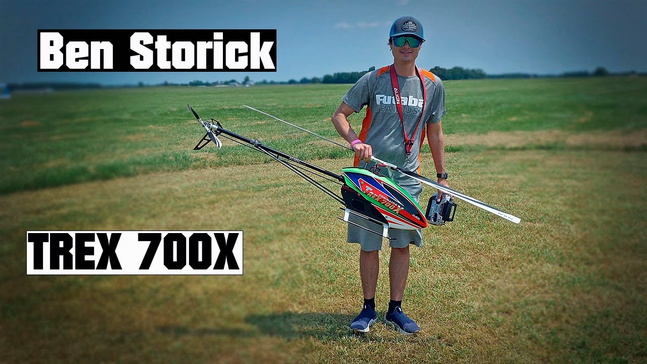 Ben Storick "The Gambler" flying TREX 700X