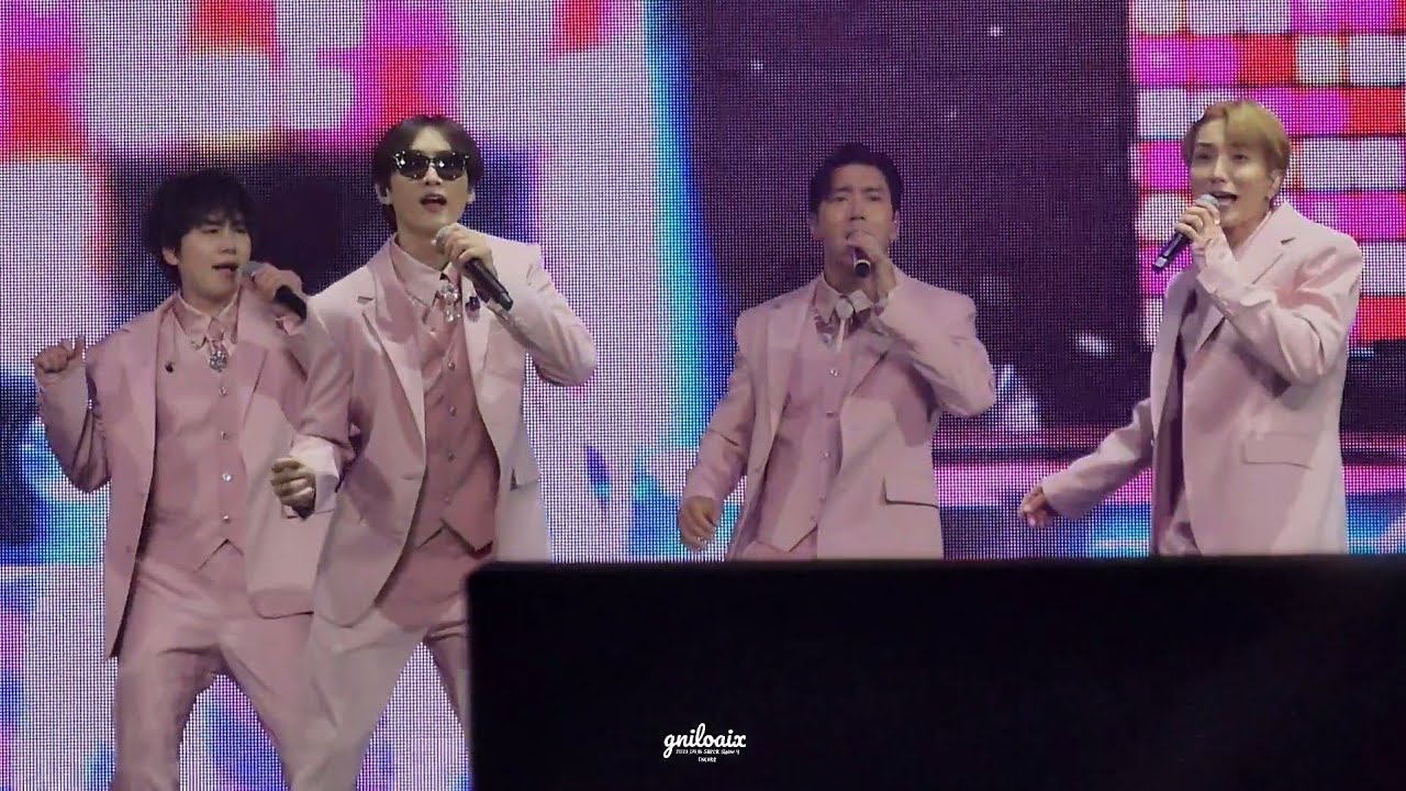 2023.04.15 Super Show 9 Encore - God of Trot - Super Clap + U + SPY (Close-up ver.) [ENG]