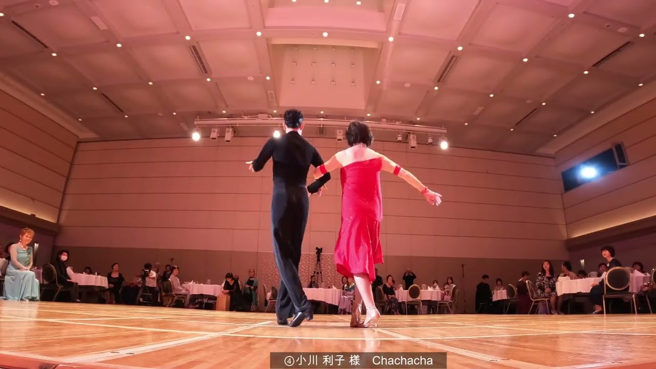 社交ダンス 川越プリンスホテル 「スタジオJJ　Autumn Party」アマチュアデモンストレーション 2024.10.27