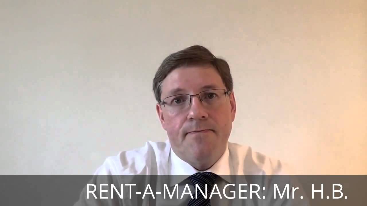 Interim Manager IT Systems and Processes: Mr. H.B.