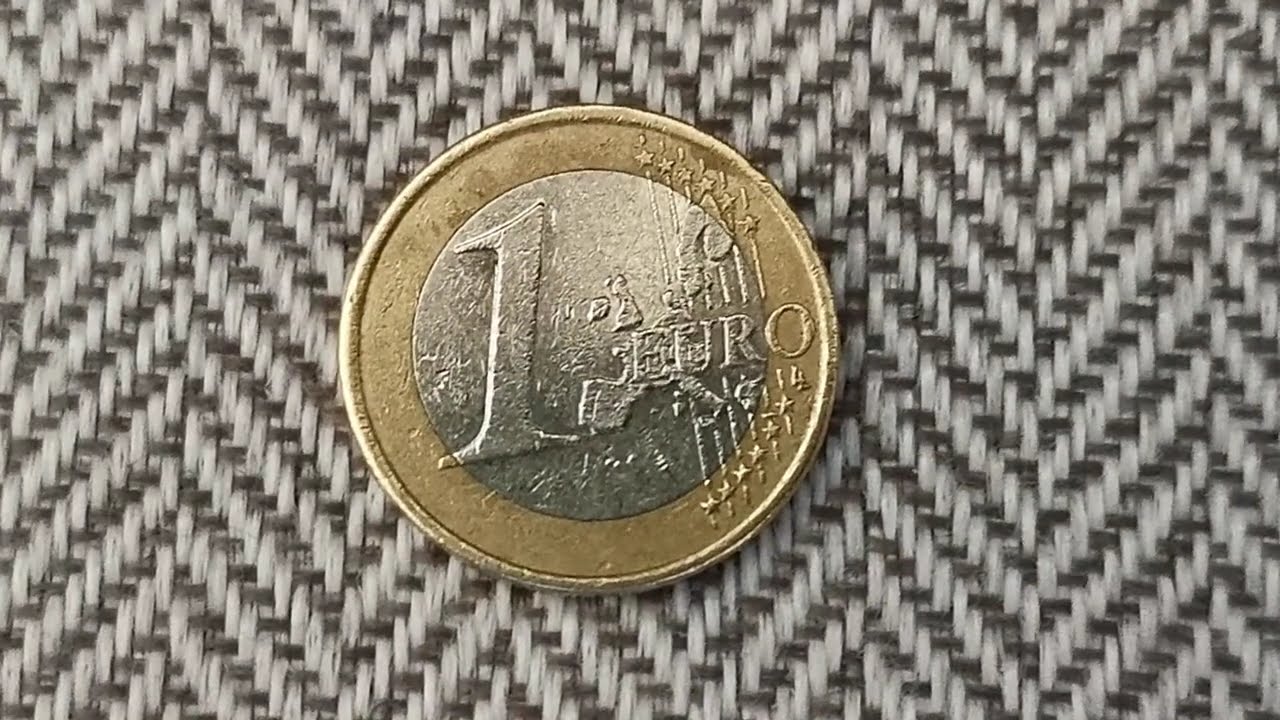 5 Pièce de 1 Euro Rare Avec Hibou Et « S » Dans Une Étoile 2002