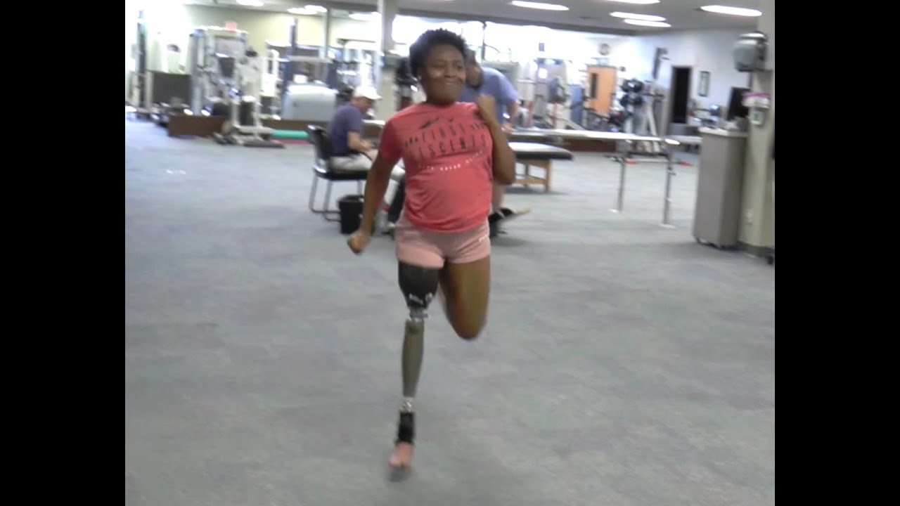 Christine Runs for First Time in 23 years with TaiLor Made Foot