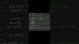 #26| Basic Computer Programming | C Tutorial Exercise27  #shorts #coding #clanguage