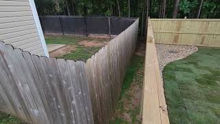Dry Creek bed and Zeon zoisia Sod installation by Brooks Landscaping