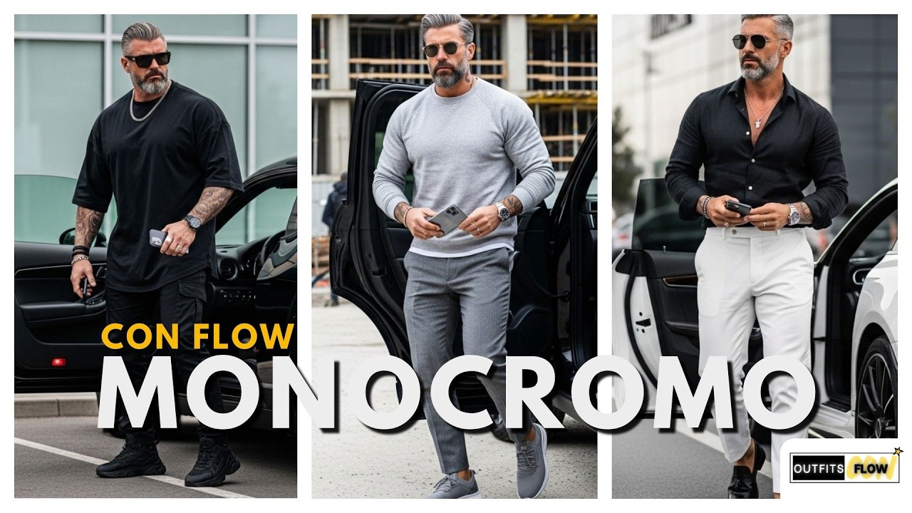 10 OUTFITS Monocromáticos LIMPIOS para Verte Elegante en la Ciudad 🚀🔥