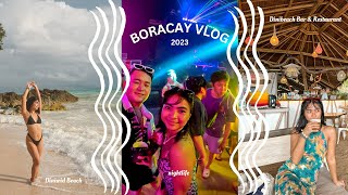 Boracay Vlog 2023: Bestie Travel 👯 Dinibeach Bar 🍸 Where to Eat 🍴Nightlife 🥂 | Eunice Nabong