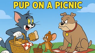 Download Lagu Pup on a Picnic (1955) | Tom and Jerry Classic Cartoon Remastered HD MP3