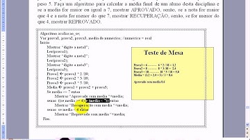 aula 1020 Algoritmos e Logica de programação   Estrutura Condicional SE Aperfeiçoamento