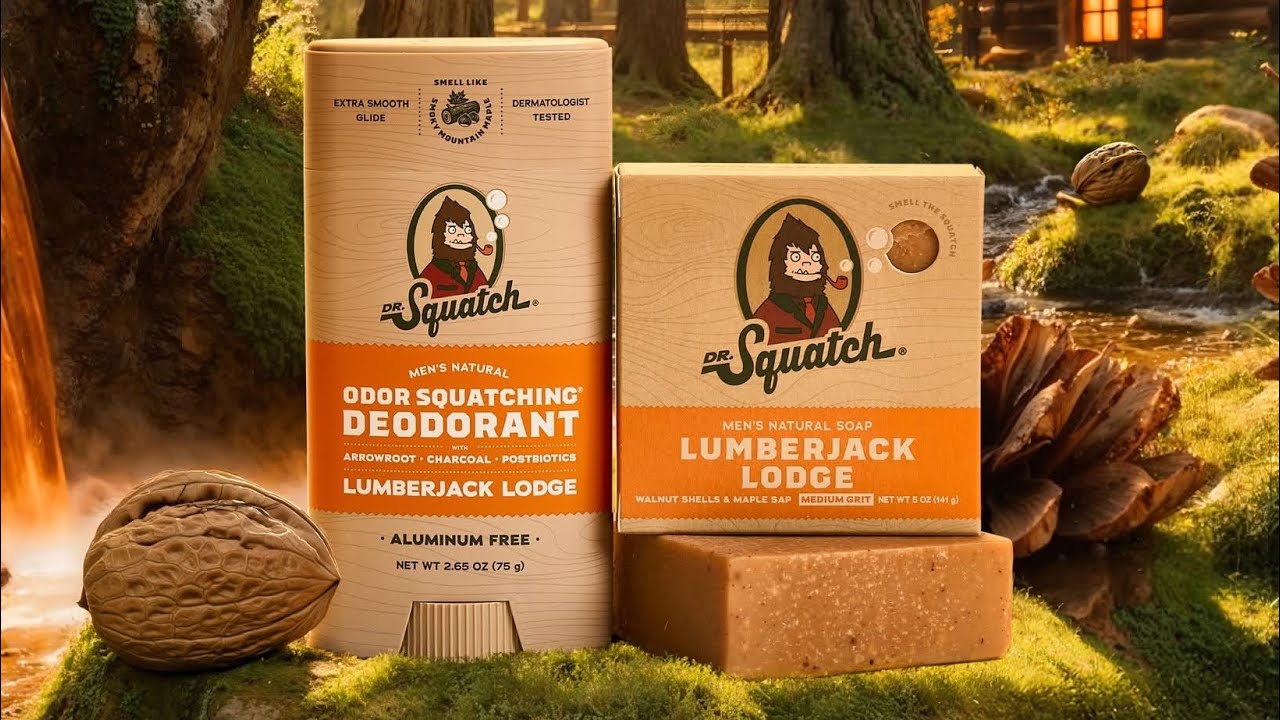 Обзор мыла Dr. Squatch Lumberjack Lodge