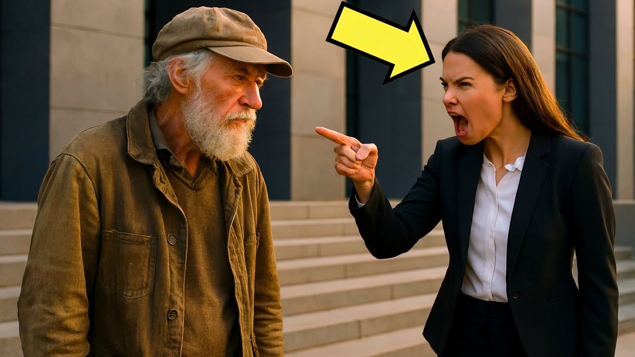 عاملوا كبير السن كمتسول… لكنهن لم يعلمن أنه كان صاحب الشركة