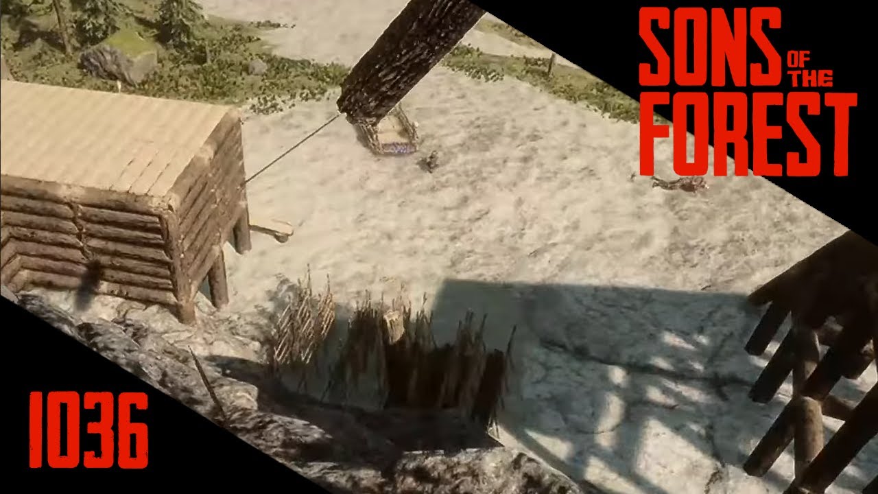Let's play Sons Of The Forest: 1036 Ungefragte übermäßige Besuche