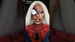 body painting cosplay Spiderman #bodypainting #art #cosplay #spiderman #shorts