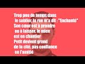 Benab - au clair de la rue (Lyrics )