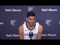 Santi Aldama | Memphis Grizzlies 2024 Media Day