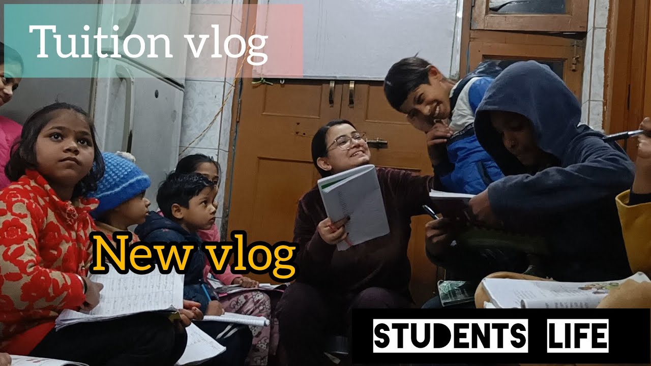 Tuition vlog | Students life | Exam time | Tuition test 