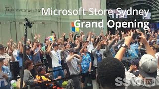 Microsoft Store Sydney Grand Opening (2 Minutes)