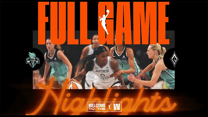Las Vegas Aces vs. New York Liberty | FULL GAME HIGHLIGHTS | July 8, 2025