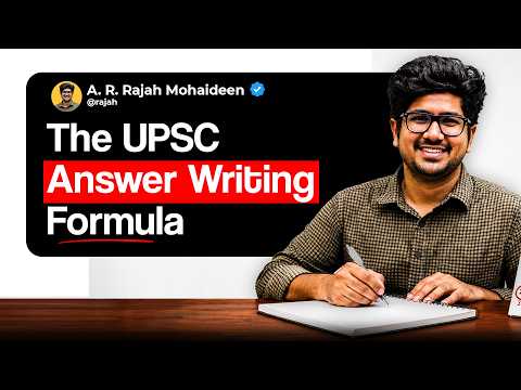 Complete Answer Writing Strategy for UPSC | AIR 7 Rajah | Step-by-Step Guide to UPSC Answer  Writing