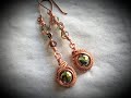 Disco Ball Drop Earrings - Cheryl St. Pierre of Majestic Wire Artworks