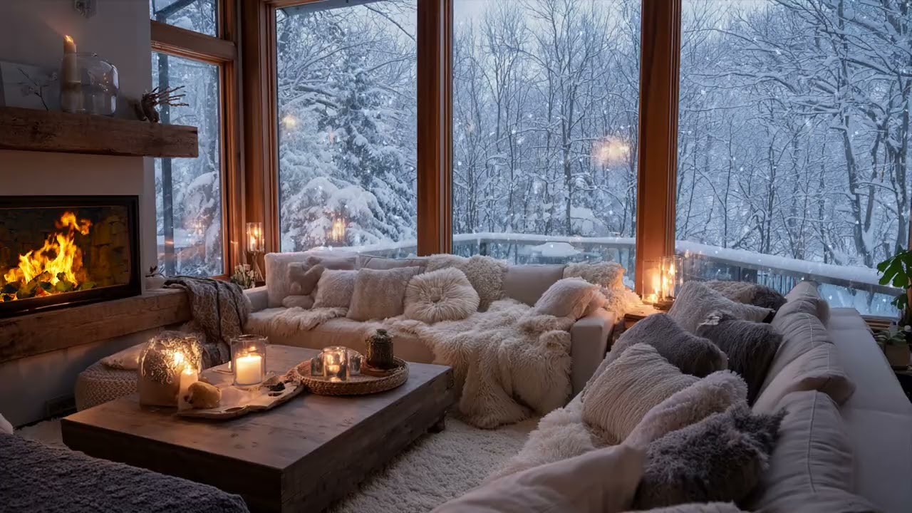 A Quiet Winter Mood Living Nearby 🎧 Making Ordinary Time Feel Kinder Slowly Inside