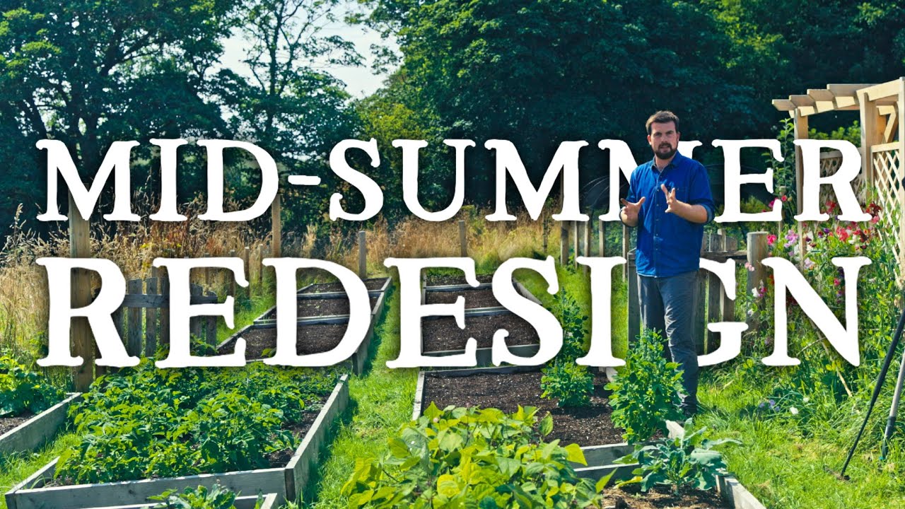 My Mid-Summer Garden Redesign | Huw's Garden Diaries