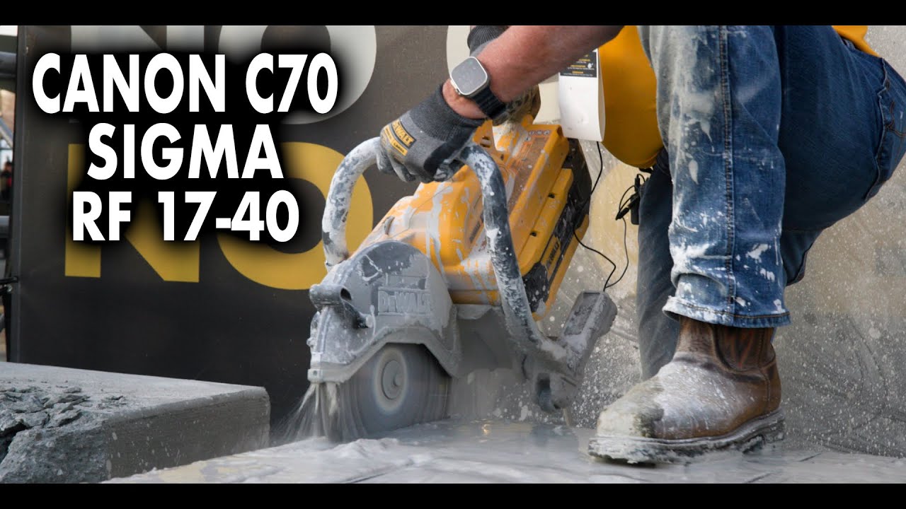 Canon C70 Sigma RF 17-40 1.8