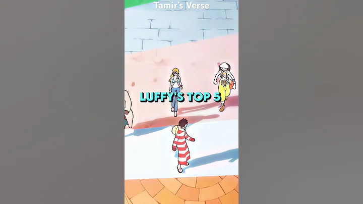 Luffy’s Top 5 Best DRIP From Every Arc #anime #onepiece #luffy #shorts