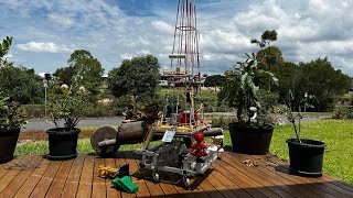 Land Rig New Build Manufacturing Process Miniature Timelapse 2FEB23 API # 588